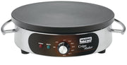 Crepe Maker with 208/240V & 16" Aluminum Cooking Plate by Waring – 16", Stainless Steel, Silver, Model WSC165BX