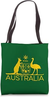 AUSTRALIA COAT OF ARMS KANGAROO AND EMU AUSTRALIAN SYMBOL Tote Bag