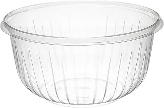 Dart 48 oz PresentaBowls Clear Plastic Bowl, PET48B (252 Count)