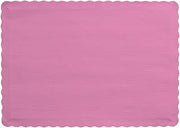 Creative Converting 50 Count Touch of Color Paper Placemats, Candy Pink