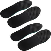 2 Pairs Cuttable Lambskin Athletic Shoe Insoles for Men, Breathable Sweat-Absorbing Soft Foot Sole Pads, Shock-Absorbing Inserts for Sneakers, Boots, and Walking Shoes