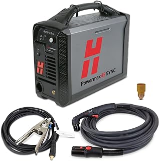 Hypertherm Powermax 45 SYNC Plasma Cutter w/ 20 ft. 75 Degree Handheld Torch 088560