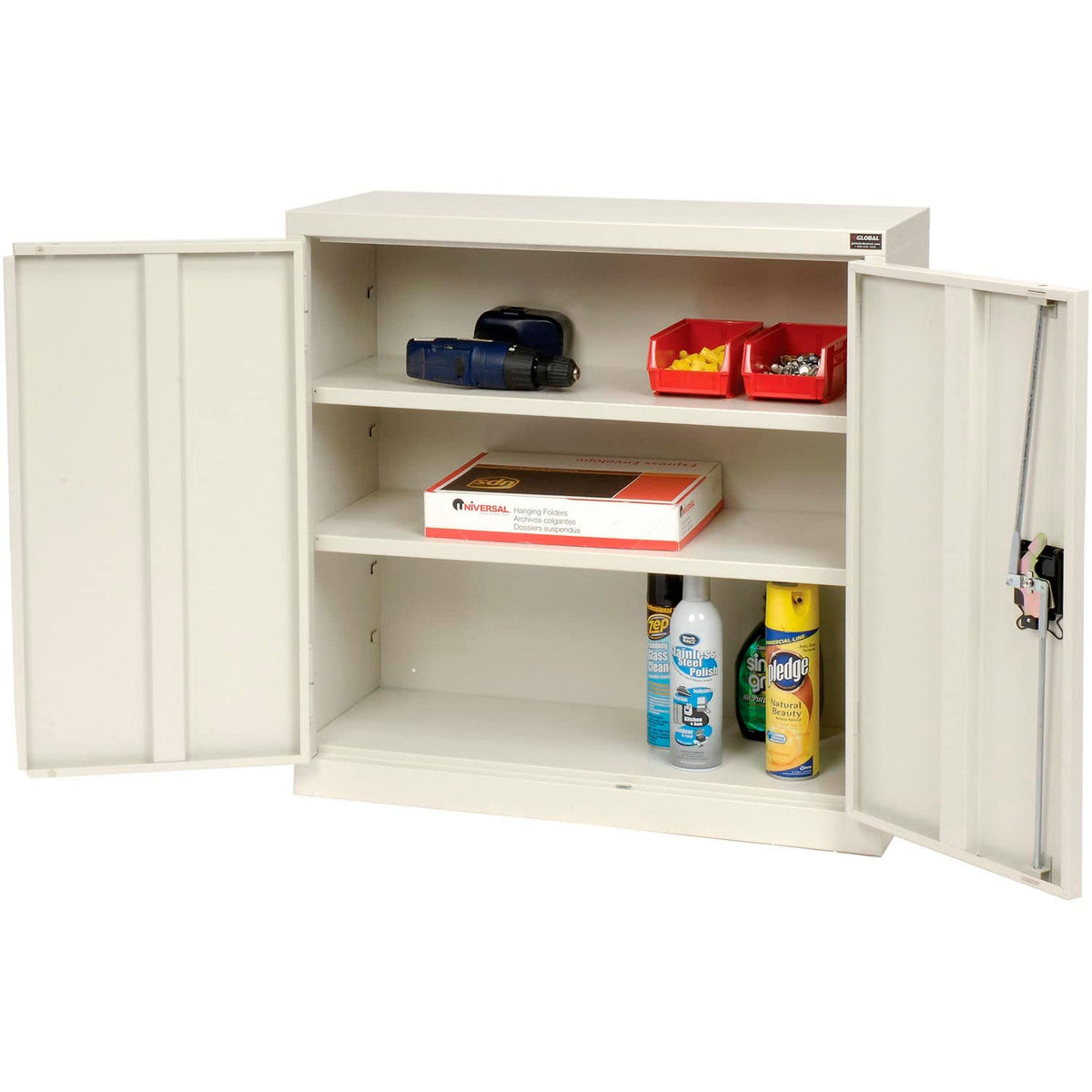 Global Industrial Off White / 30x12x30 inches / Industrial Storage Cabinets