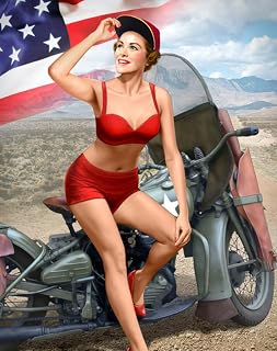 Masterbox Pretty US Army Girl PIN-UP Series, KIT № 1 Marylin 1/24 24001