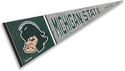Michigan State Spartans Pennant Throwback Vintage Banner