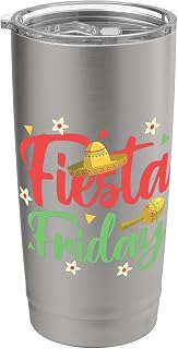 Fiesta Friday Stainless Steel Insulated Tumbler