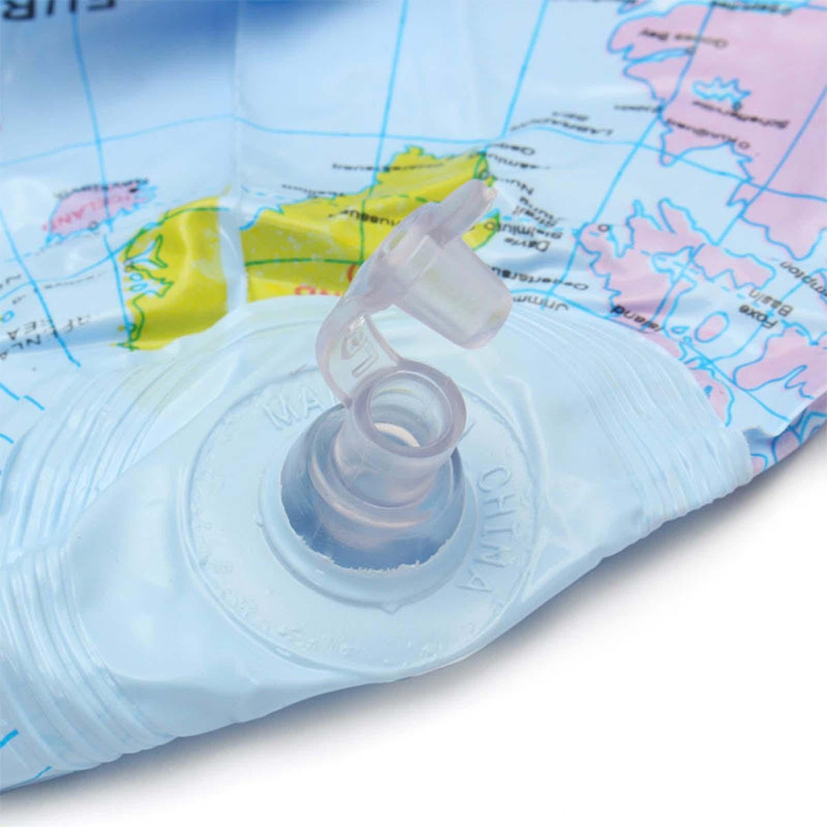 Inflatable Globe 16 Inches Easy to Read Language Learning Tools PVC Geography by PETSOLA – 40cm, As Shown, Model 57079786108131371