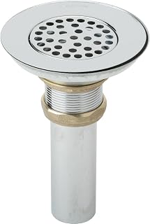 Elkay LK18B 3-1/2" Drain with Type 304 Stainless Steel Body, Strainer, and Tailpiece