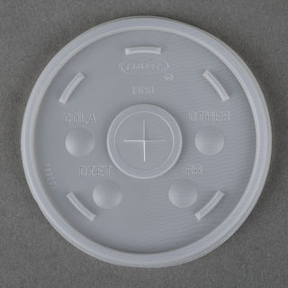 Dart 16SL Lids – Commercial-Grade Stay-On Translucent Lids With Straw Slot (1000/Case)