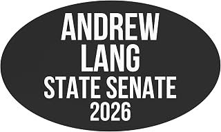 Andrew Lang Car Magnet Bumper 2026 for State Senate Minnesota Vote