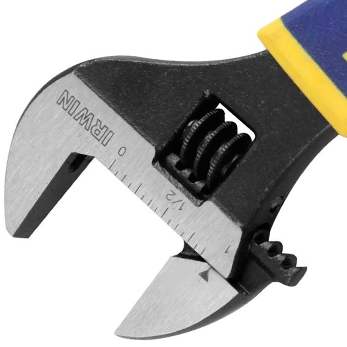6" ADJUSTABLE WRENCH by IRWIN – 6 (150mm), Chrome Vanadium Steel, Blue, Model 2078606