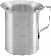 Winco AM-2 1 Qt Aluminum Measure