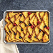 3-Piece Nonstick Baking Sheet Set Silver Color (Half Sheet by Nordic Ware – 3 sizes, Aluminum, Silver, Model 36985