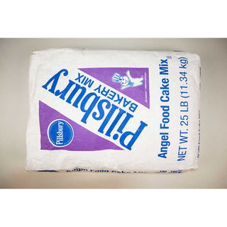 Mix Angel Food Cake 25 Pound by General Mills – Commercial Grade