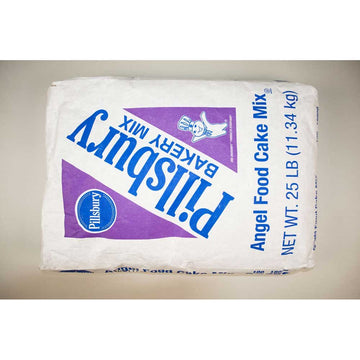 Mix Angel Food Cake 25 Pound by General Mills – Commercial Grade