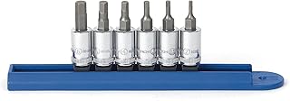 GEARWRENCH 6 Pc. 1/4" Drive Hex Bit Metric Socket Set - 80321