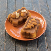 Harvest Mini Loaf Pan by Nordic Ware – 5-Cup, 5.0 cups, Aluminum, Brown, Model 84448
