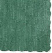 HOFFMASTER Solid Color Placemats, 9 3/4 X 14, Hunter Green HFM310528