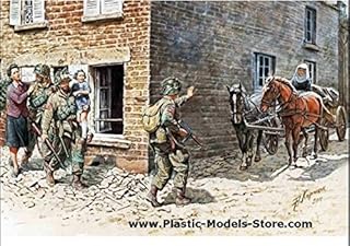 Masterbox FRANCE 1944 US PARATROOPERS & CIVILIANS WWII 1/35 MASTER BOX 3578