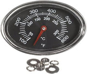 Magikitch'N 2R-60140801 Temp Indicator, Oval 100F-600F