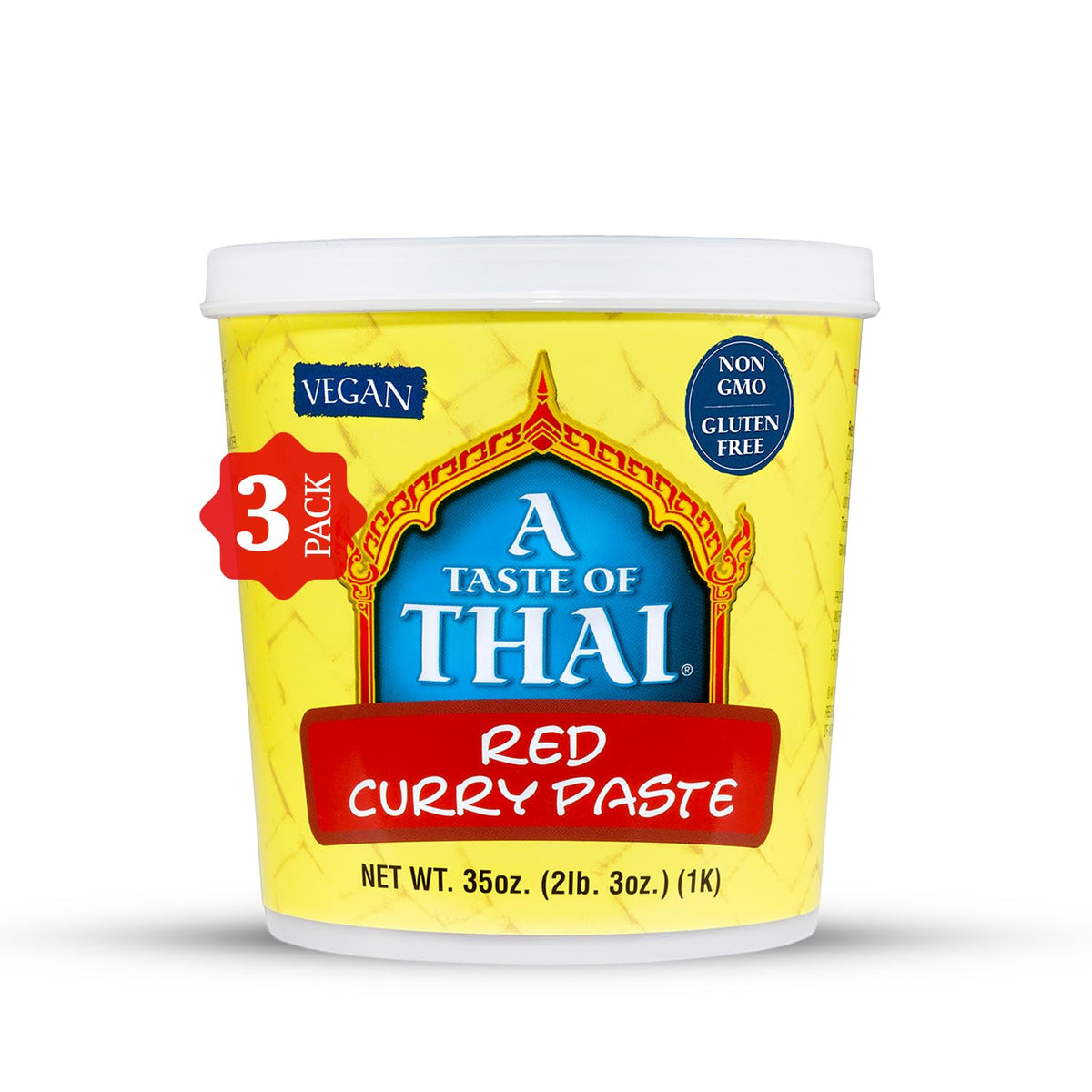 A Taste of Thai Red Curry Paste / 3 Pack / 3 Curry Sauce