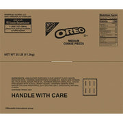 Oreo Crunch Medium Cookie Pieces - 25 lb Bulk Bag by NABISCO – 25 Pound, Model 2956
