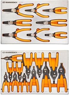 GEARWRENCH 20 Piece Snap Ring Pliers Sets in Premium Foam Trays | GSXMTSKITC
