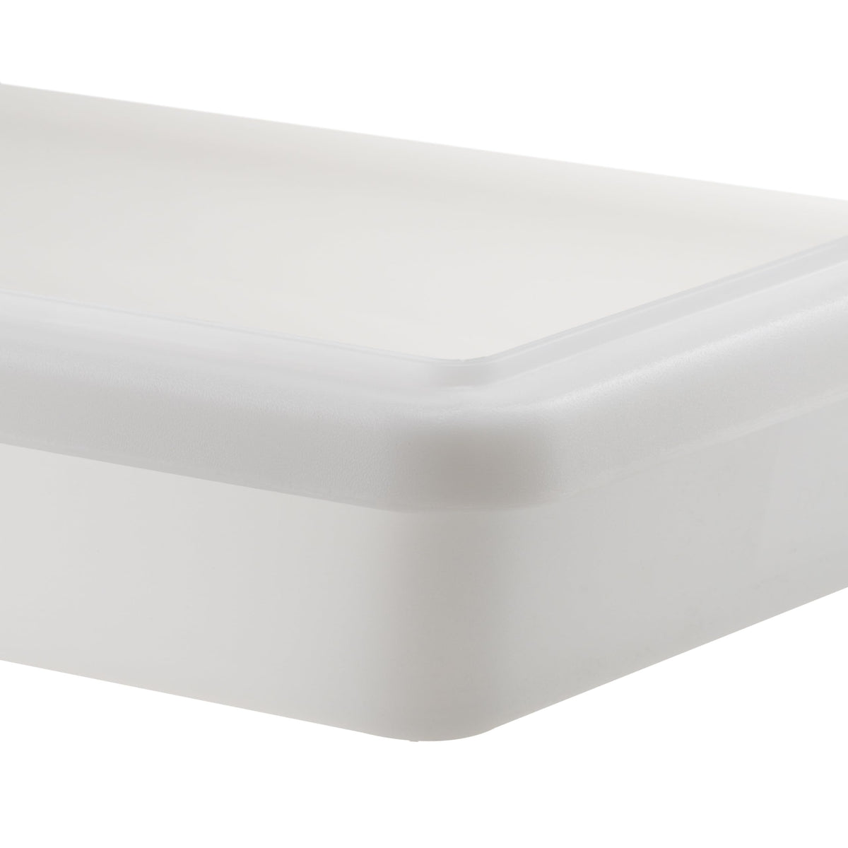 Winco 18" x 26" x 3" / 3" Deep / White Containers