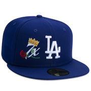 Champs Crowned Los Angeles Dodgers 59Fifty Fitted by by New Era – Navy, Model 196313369832