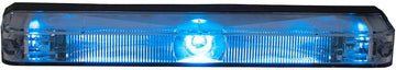 Buyers 8892704, 5" Blue Low Profile Strobe for Narrow Grill Spacing with 3 LED