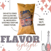 Carolina Kettle Salt and Balsamic Vinegar / 2 Ounce (Pack of 20) / 12 Potato