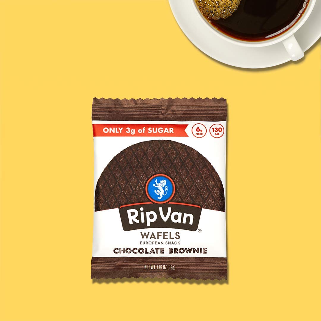 Rip Van Wafels Chocolate Brownie / 55.68 Ounce (Pack of 1) / 1 Waffles