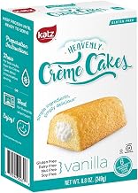 Katz Gluten Free Heavenly Vanilla Creme Cake, 8.8 Ounce -- 6 per case.