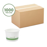 Vegware 8oz / White / Container Food Storage Containers