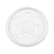 DCC12SL Straw-Slot Lid by DART – 12.0 ounces, Plastic, White