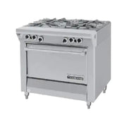 Master Series Heavy Duty 34" Gas Range with (4) by Garland – Stainless Steel, Model MST44R-E