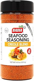 Badia Blackened Seafood Seasoning Creole Blend 4.5 oz – Savory Cajun-Style