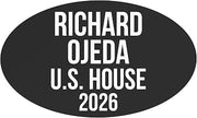 Richard Ojeda for Us House 2026 Car Magnet Bumper North Carolina Voting Elections Candidate Race Vote