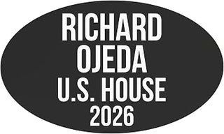 Richard Ojeda for Us House 2026 Car Magnet Bumper North Carolina Voting Elections Candidate Race Vote