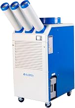 Global Industrial Portable A/C W/Cold Air Nozzles, 3 Ton, 36,110 BTU, 230V, R32