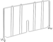 Nexel AD818S Nexel Stainless Steel Divider, 18"D x 8"H