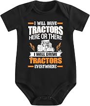 Baby Romper,Tractor Ford Tractor Farmall Tractor Oliver Tra,Sweet Decorative Art Soft Long‑Lasting Fit