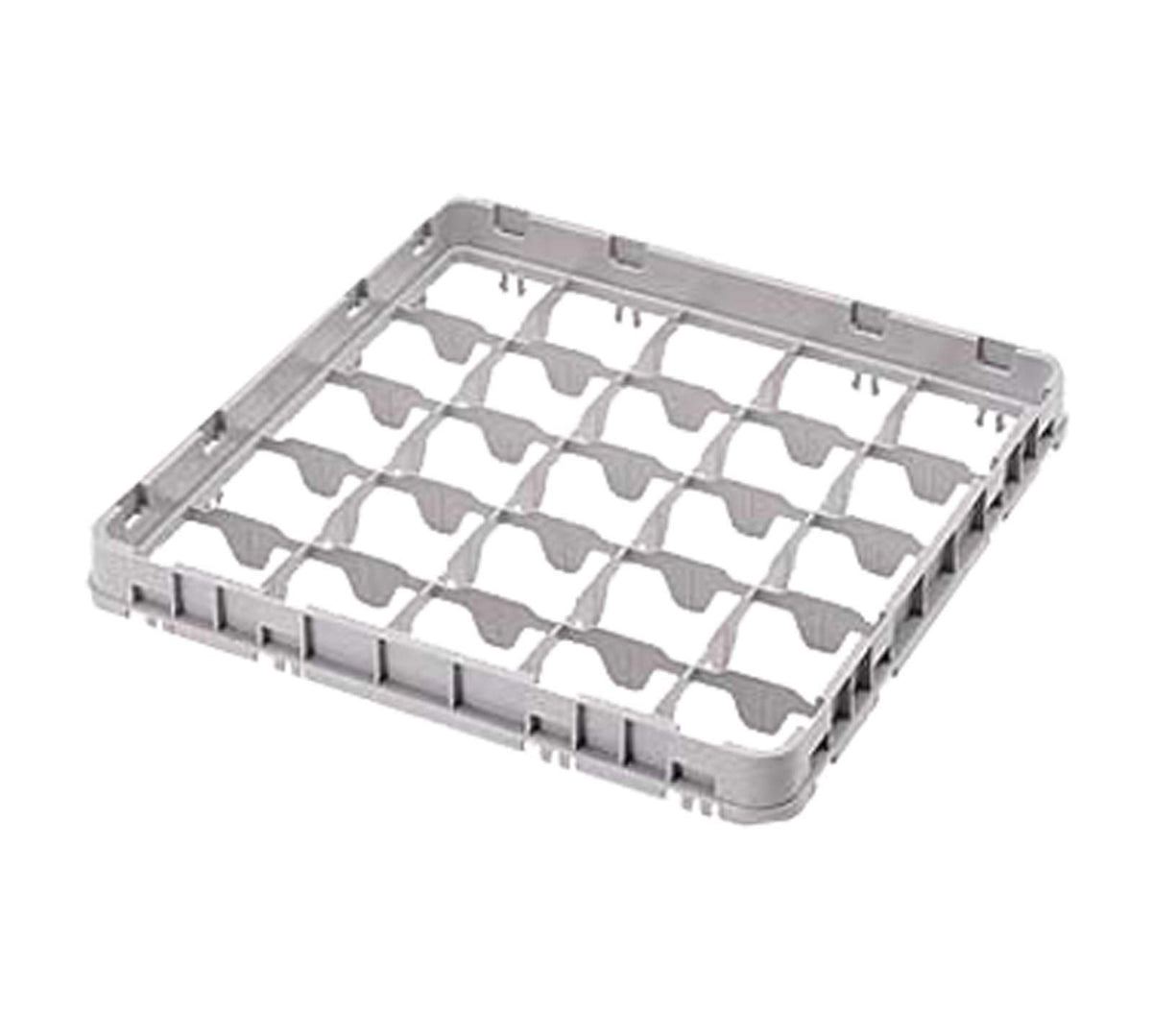 Camrack Soft Gray 9-Compartment Full-Size Half Drop Extender by Cambro – POLYPROPYLENE, Model 9E2151