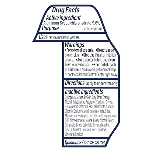 Degree Antiperspirant / 2.6 Ounce (Pack of 4) / White Antiperspirant Deodorant
