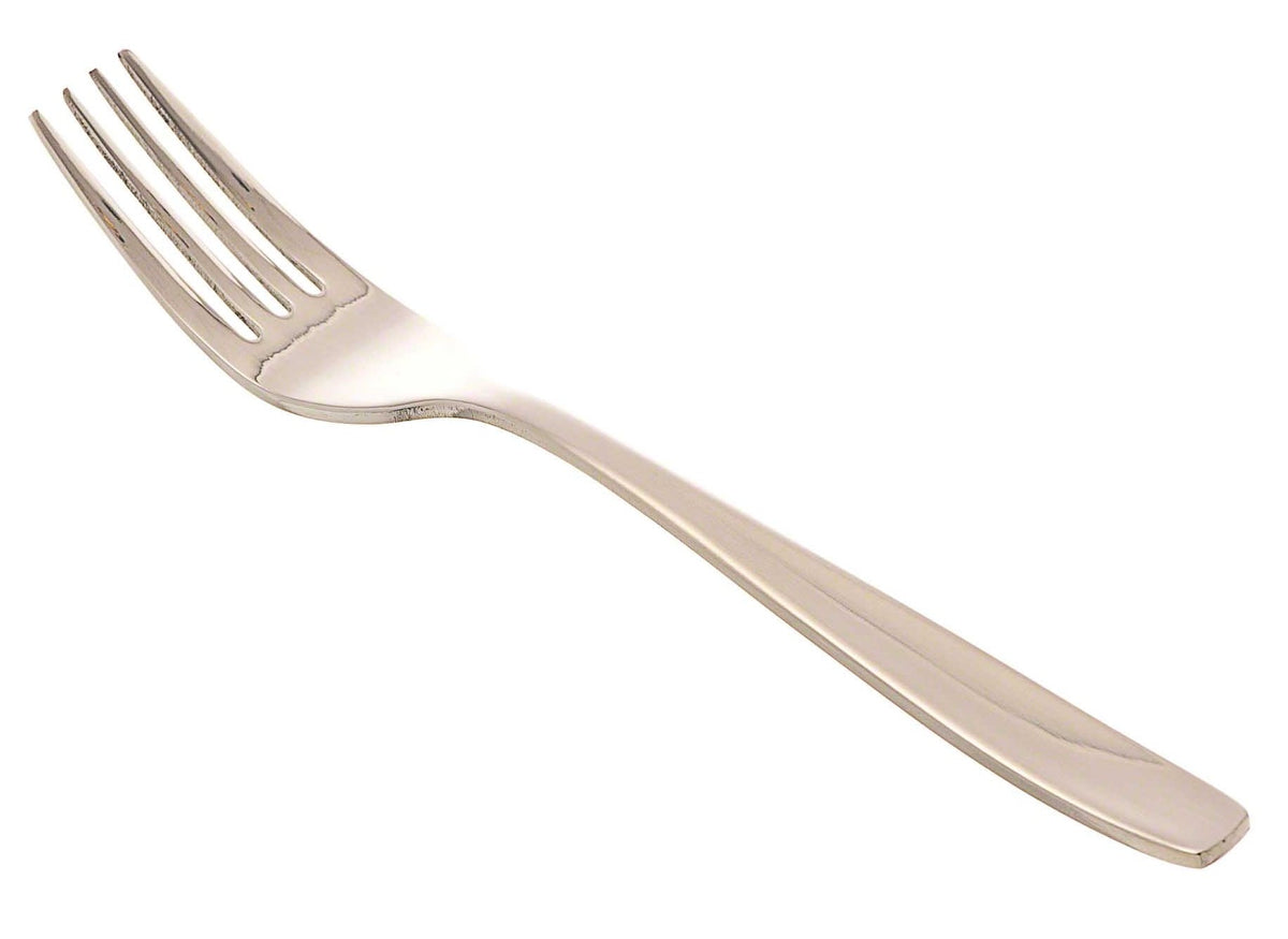 Browne Salad Fork - Modena Series [Set of 12] by Browne Foodservice – 6-1/2-Inch, Stainless Steel, Silver, Pack of 12, Model 503010