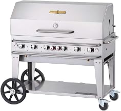 48'' Rental Mobile Grill w/Roll Dome - 50/100 lb. Propane Tanks Model