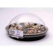 Cal-Mil Black Base with Dome Sample Display Stand - 9"Dia x 14"H by ALC – Plastic, Black, Model 688640161253