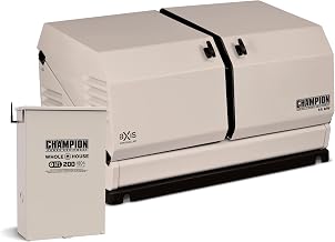 Champion Power Equipment 100837 14kW Home Standby Generator System, 200-Amp aXis Automatic Transfer Switch