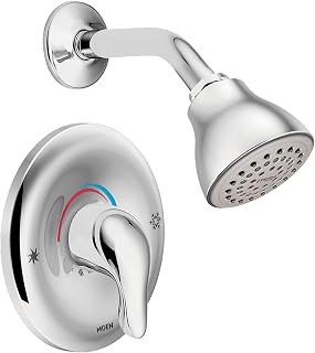 Moen Chateau Chrome Single Handle Posi-Temp Shower Faucet, Valve Included, L2352 (Pack of 6)