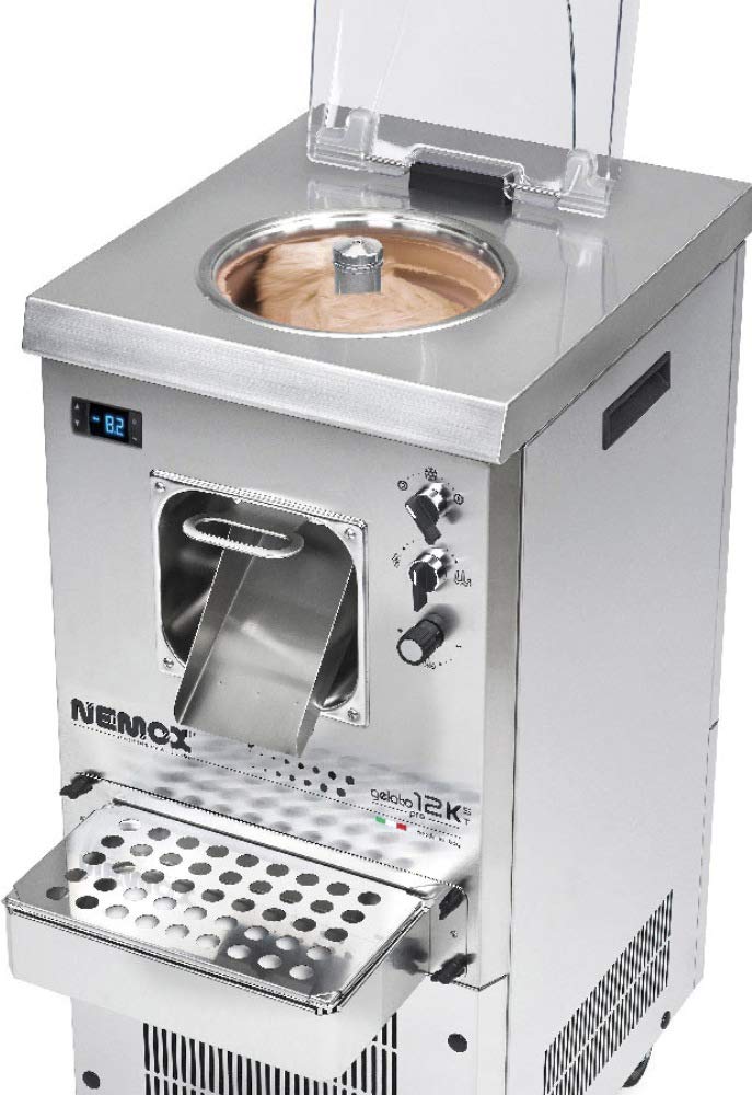 Gelato 12K Gelato - Ice Cream Machine By by NEMOX – 17 Quart Bowl Capacity, 17.0 quarts, Stainless Steel, Stainless Steel Brushed Finish, Model 38151